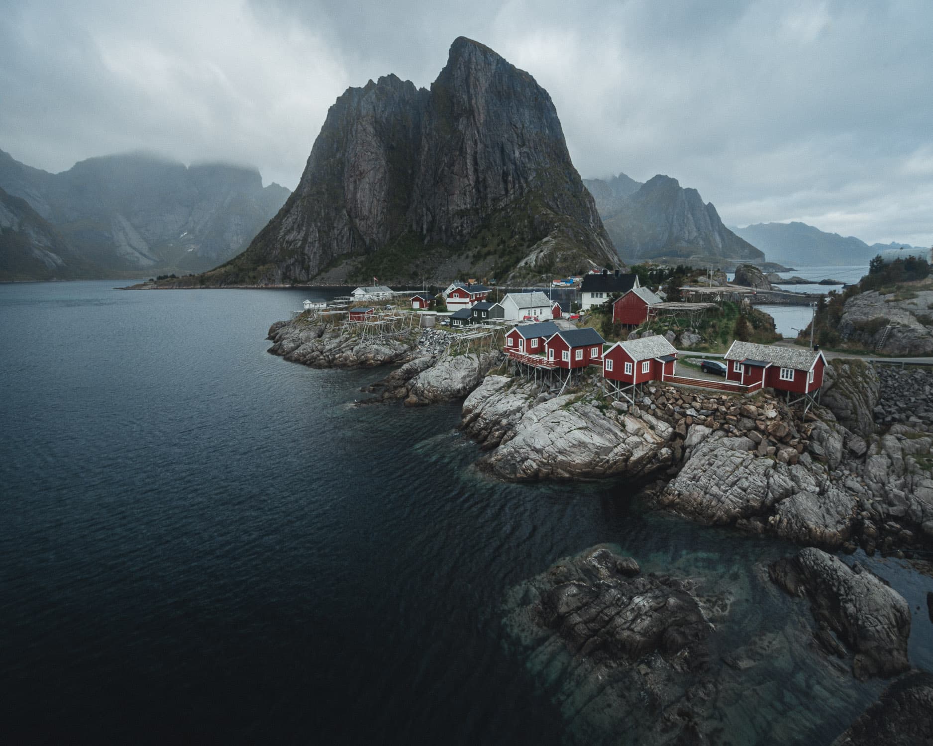 Cabins Hamnoy Lofoten Islands Norway — Javier Delabat