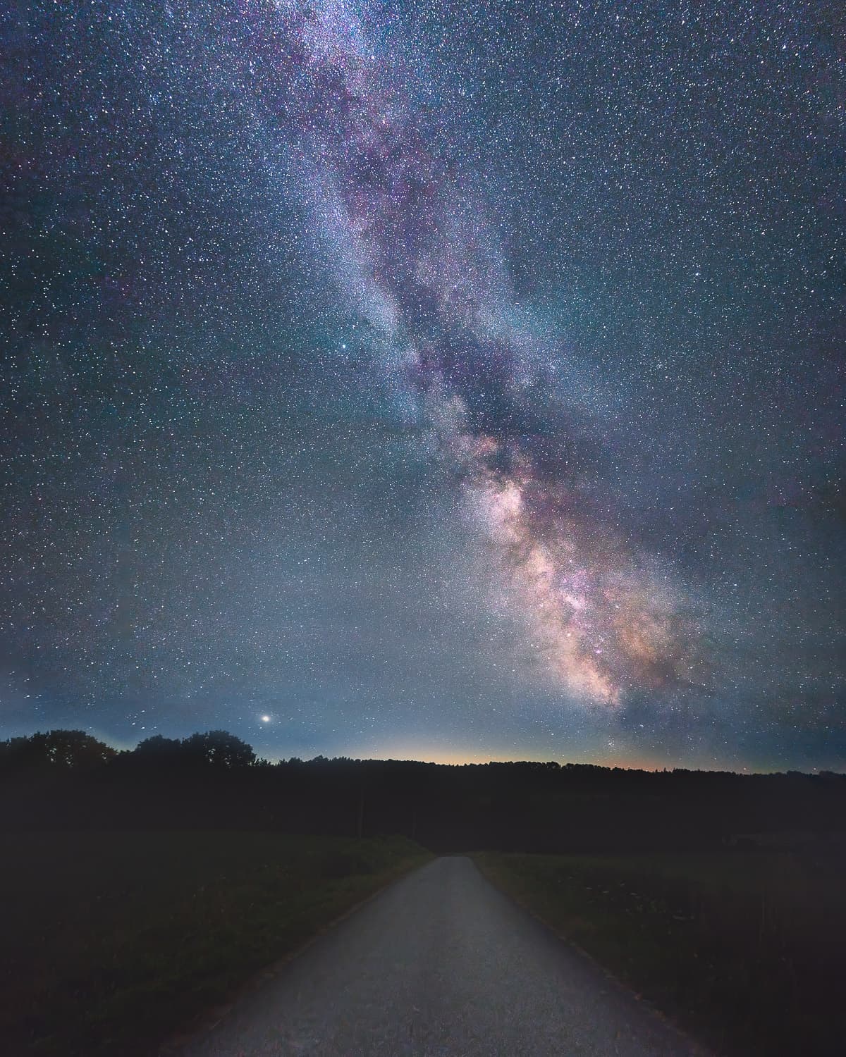 Milky Way Arch Bretagne France — Javier Delabat