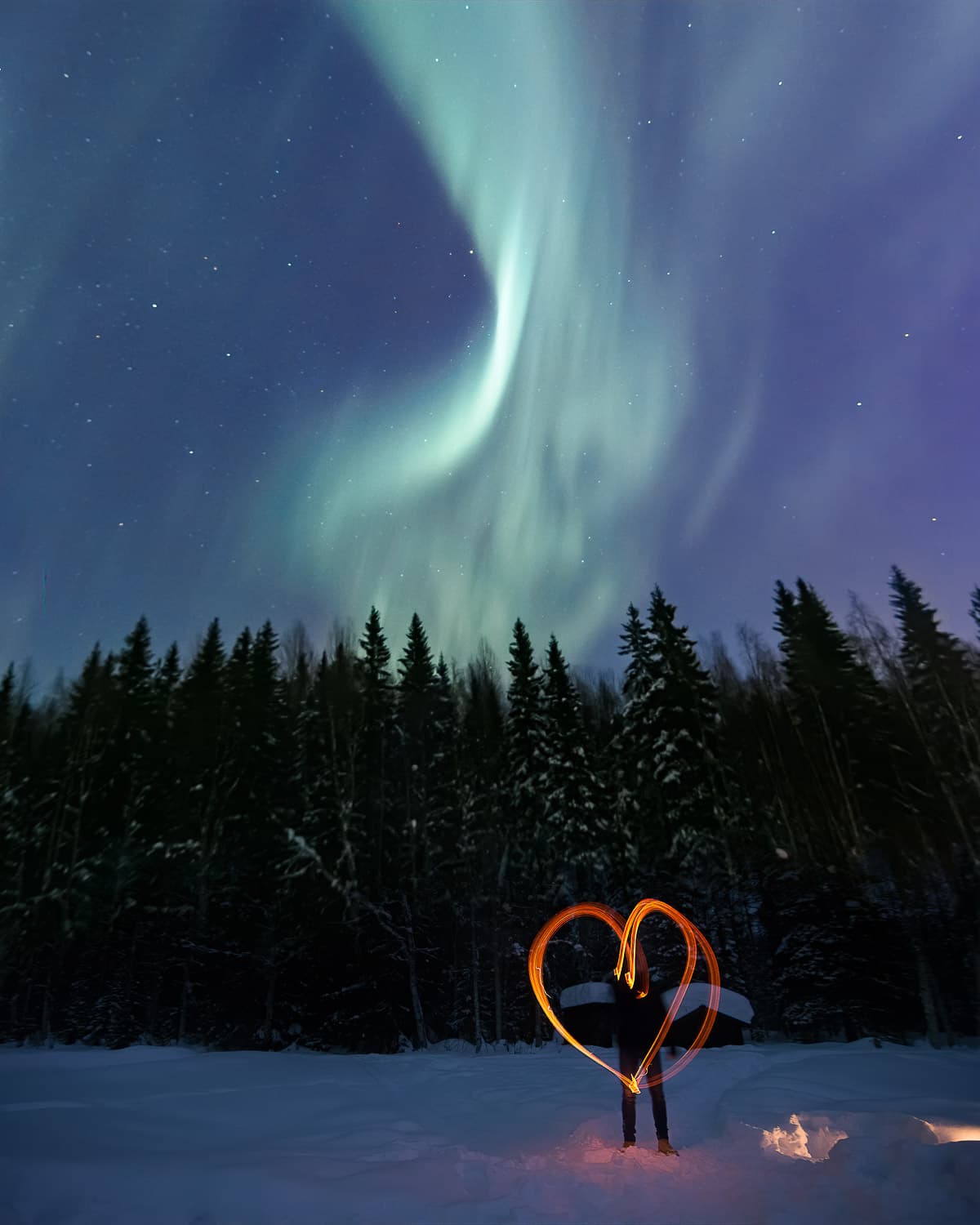 Northern Lights Lulea Sweden — Javier Delabat