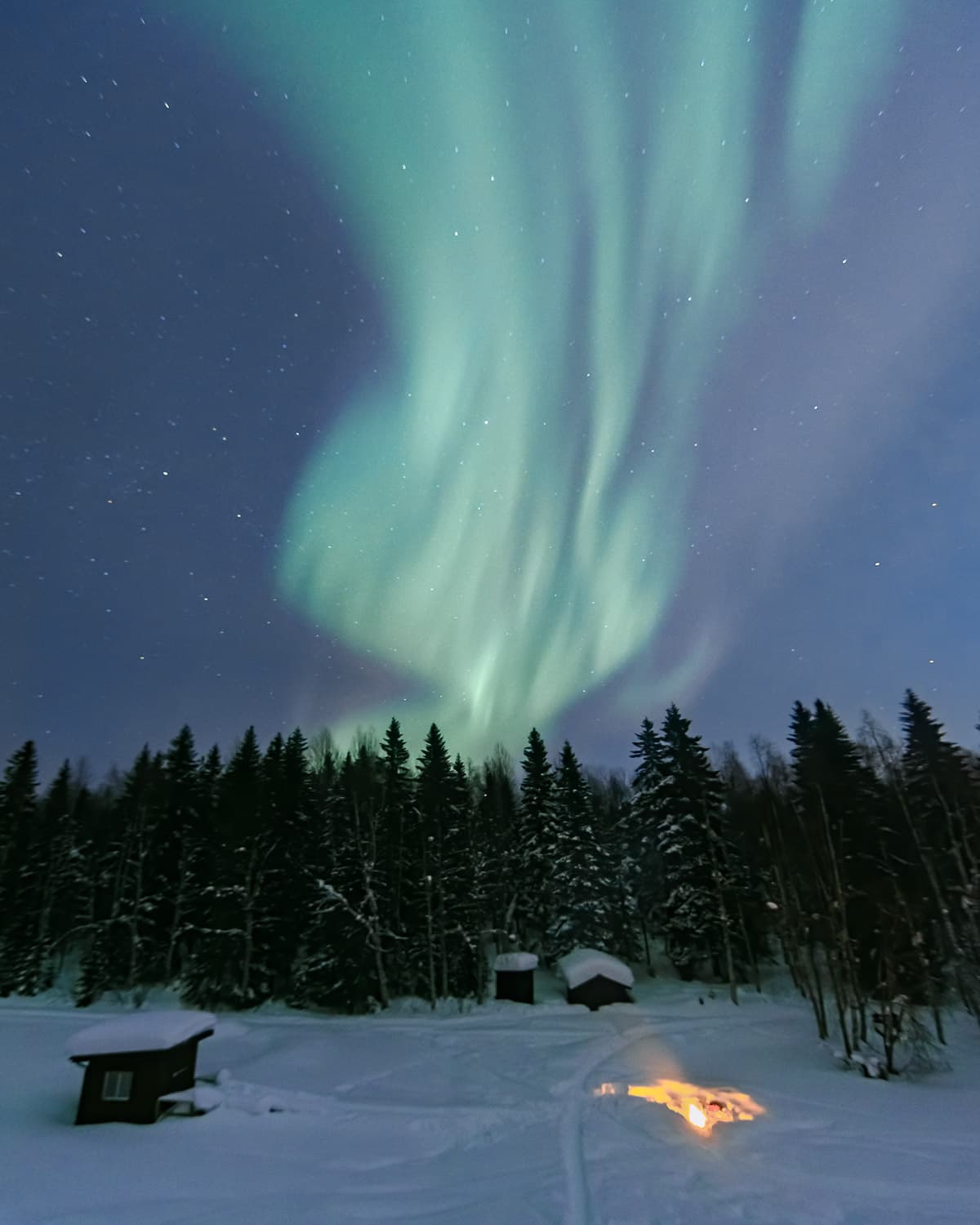 Northern Lights Lulea Sweden — Javier Delabat